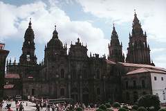 katedrla v Santigo de Compostela